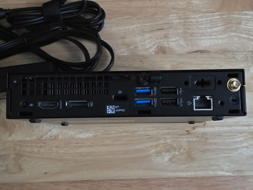 Dell Optiplex 3060 Micro Desktop PC with Intel i3-8100T, 16GB RAM, 256GB SSD + 500GB HD