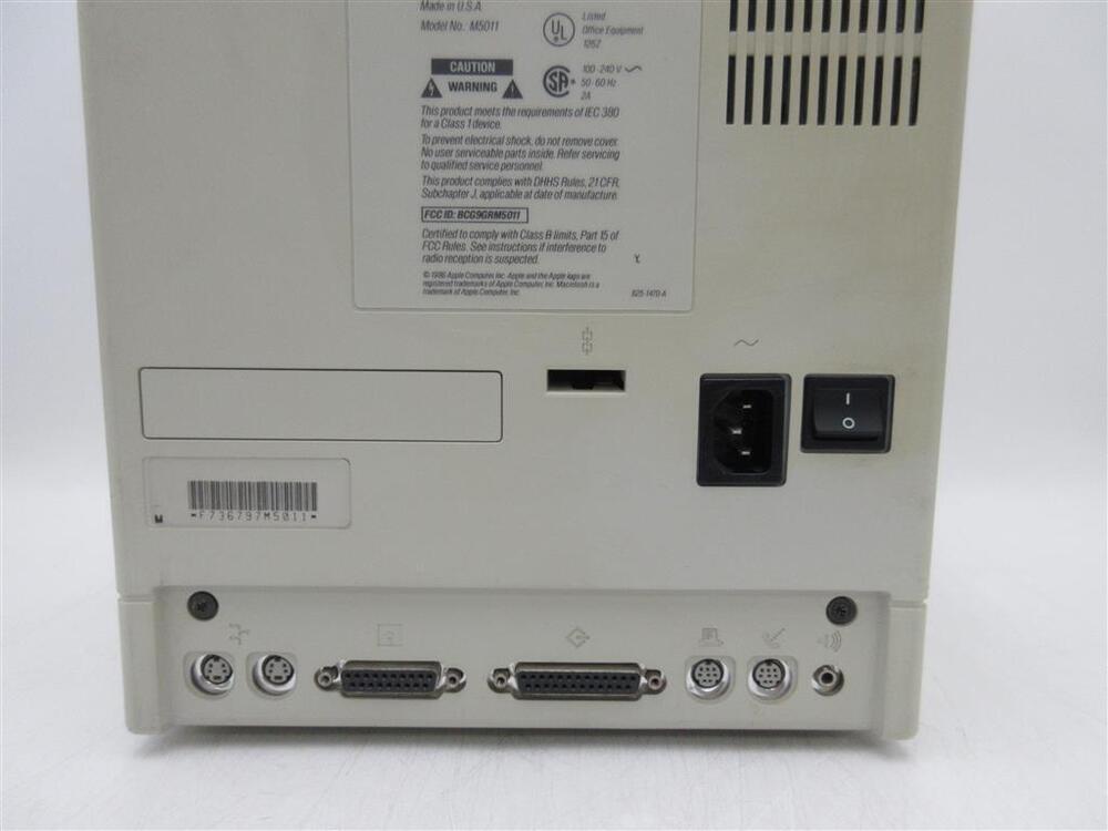 Vintage Apple SE All-in-One Desktop Computer