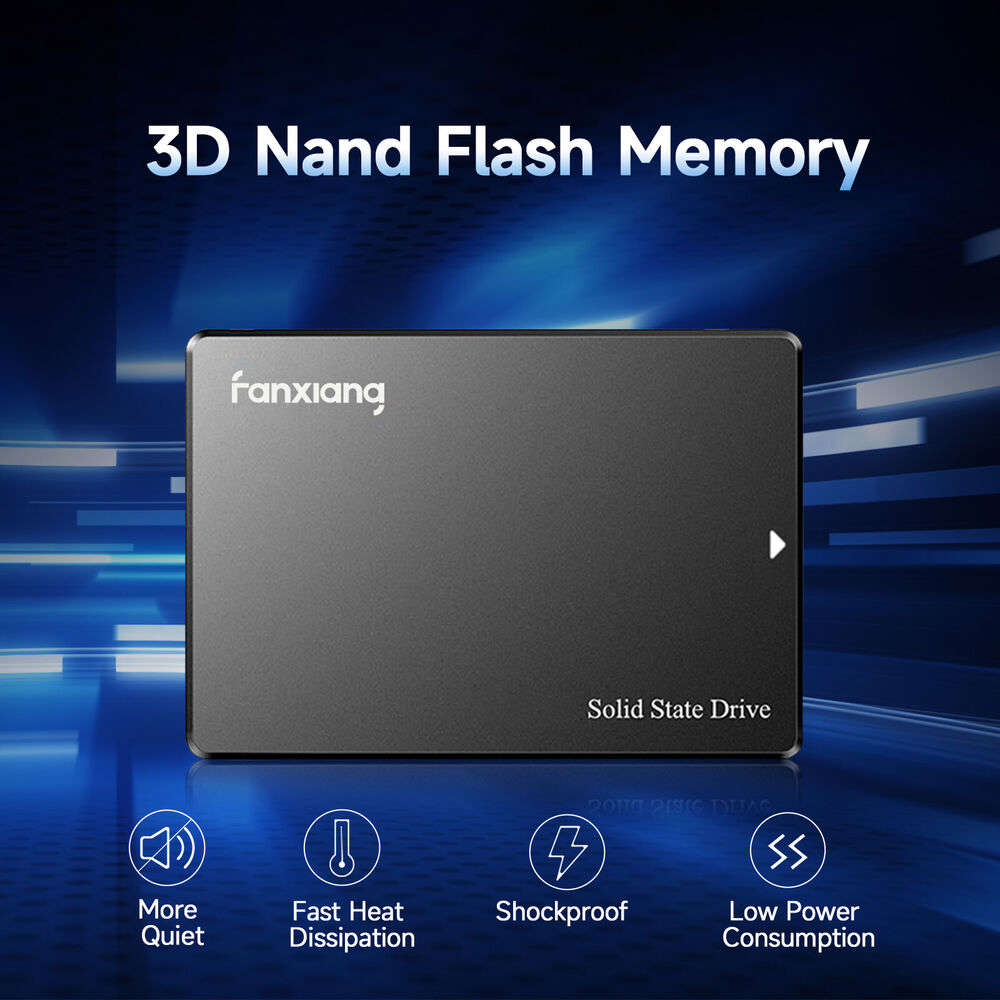 Fanxiang 512GB SSD 2.5SATA III 6Gb/s High-Speed Internal Solid State Drive