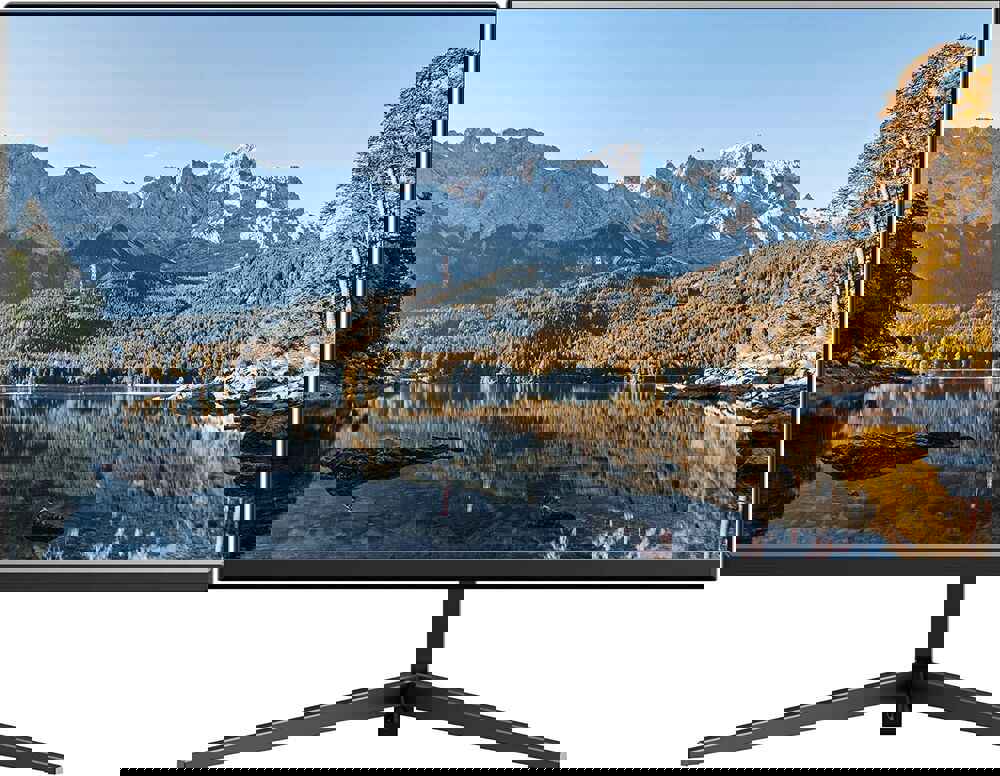 22 Inch FHD 1080P LED Monitor with Built-in Speakers and Eye Care Technology