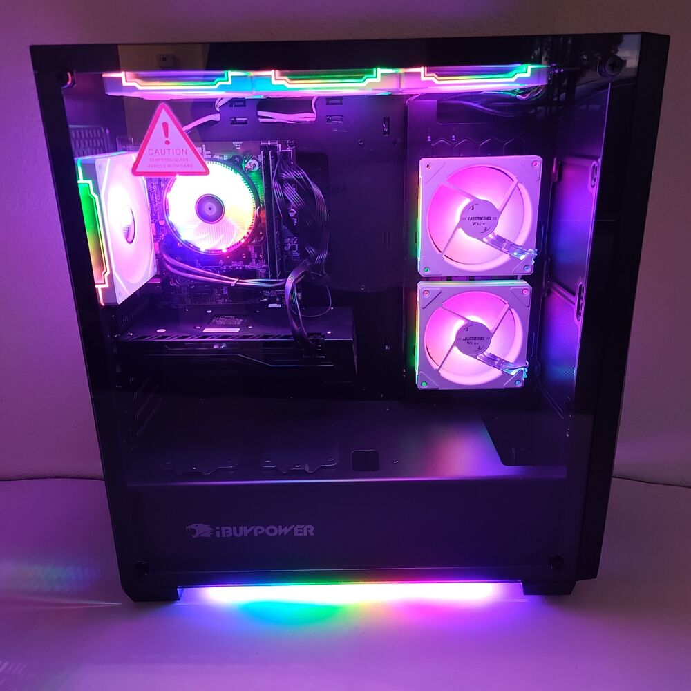 High-Performance ARGB Gaming Desktop PC with i7 Processor