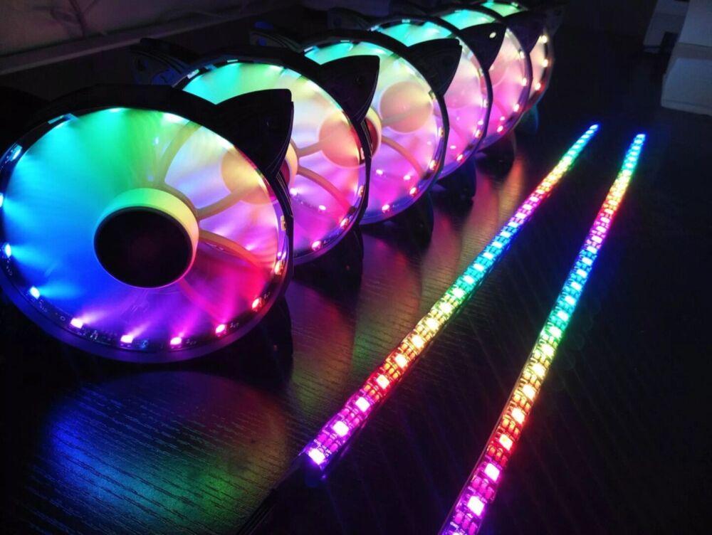 Magnetic ARGB Flexible LED Light Strip for Custom PC Builds