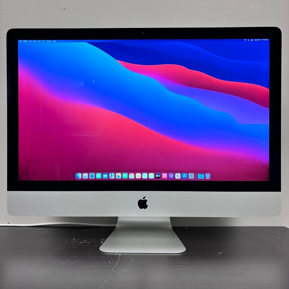 Apple iMac 27-inch 5K Retina Display Desktop Computer | 2TB SSD Fusion Drive | 16GB RAM