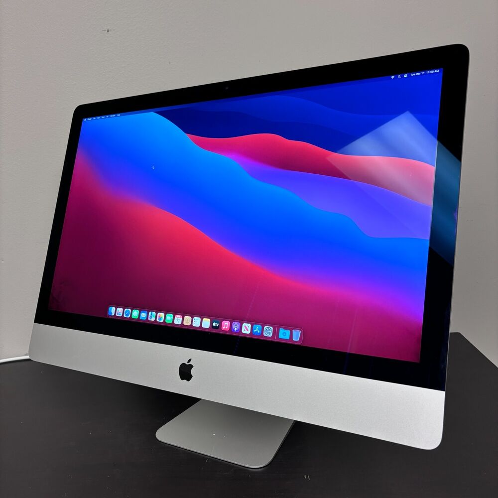 Apple iMac 27-inch 5K Retina Display Desktop Computer | 2TB SSD Fusion Drive | 16GB RAM