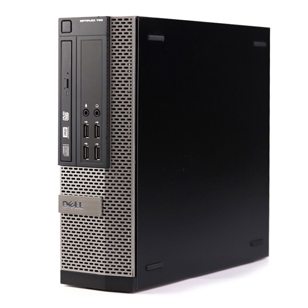Dell OptiPlex Desktop with Intel Core i5, 8GB RAM, 2TB HDD, Dual 19" LCD Monitors