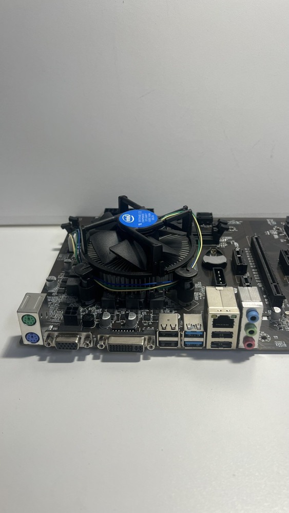 B250 BTC-12P Mining Motherboard Bundle with CPU and Cooler