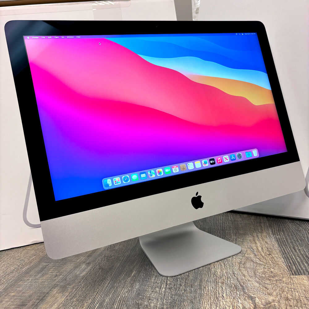 Apple iMac 21.5 Inch All-In-One Desktop Computer - 1TB HDD, 16GB RAM (2017/2019 Model)