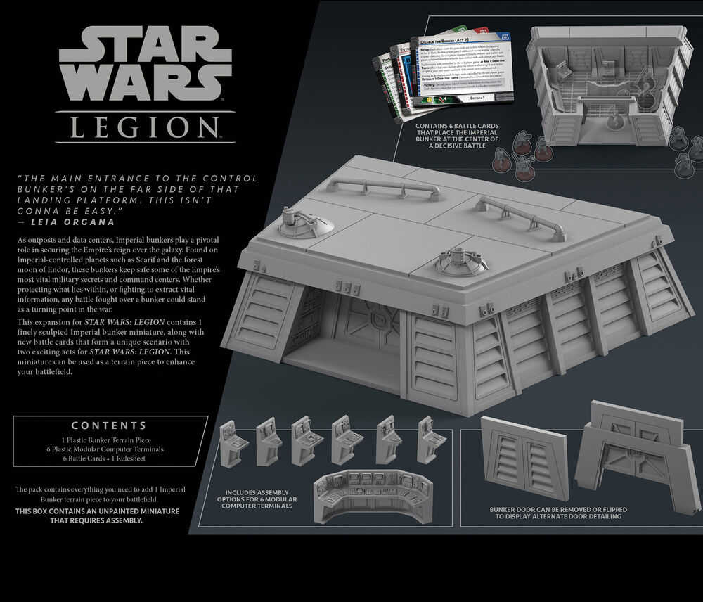 Star Wars: Legion - Imperial Bunker Battlefield Expansion Set