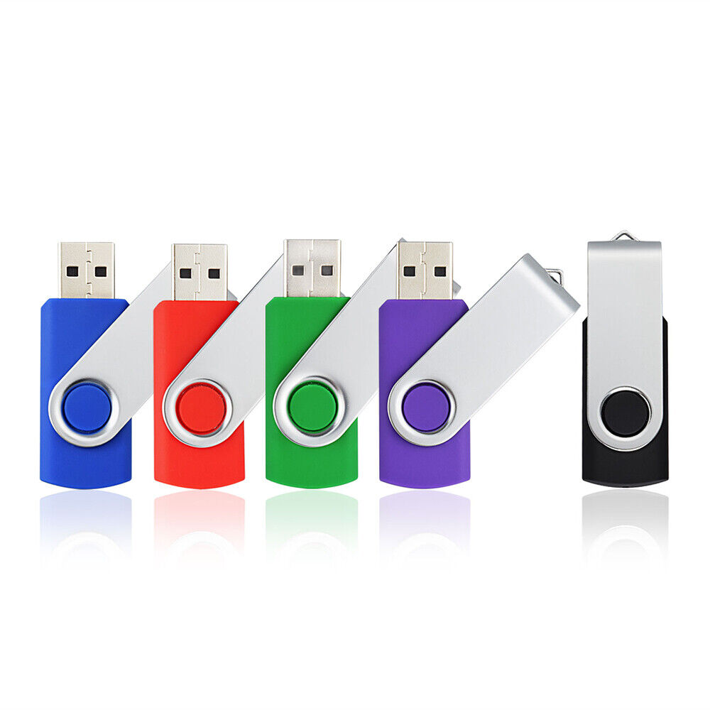 High-Capacity USB Flash Drives - 4GB to 128GB Options