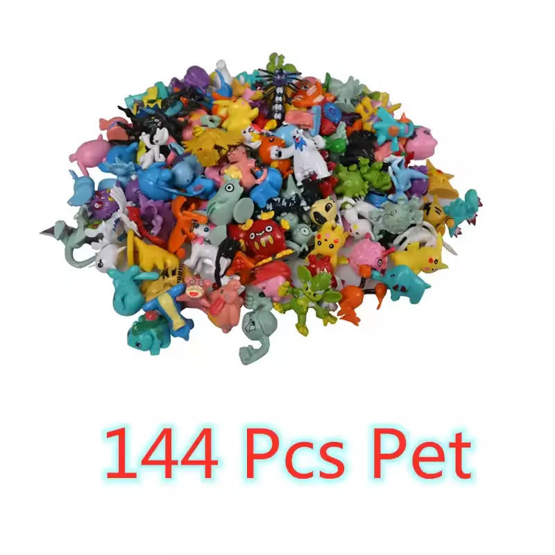 144 Style Pokemon Pikachu Action Figure Toy