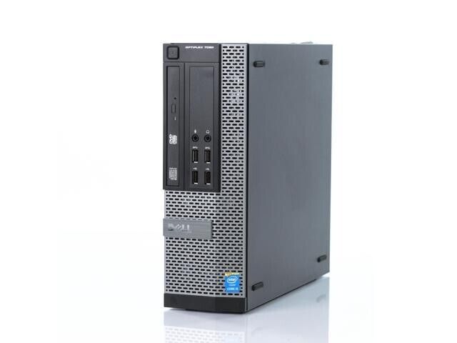 Dell Desktop PC with Intel i5, 8GB RAM, 256GB SSD, 22" LCD, DVD, WiFi - Windows 10 Pro