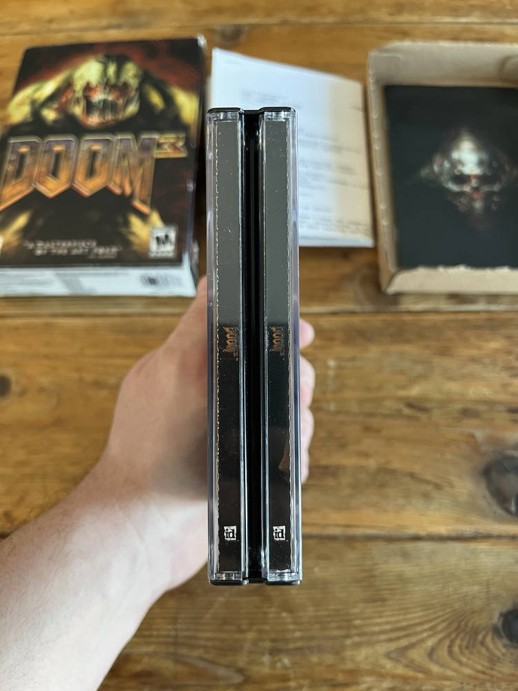 Doom 3 - Big Box PC Game Complete Three Disc Set - 2004 Edition