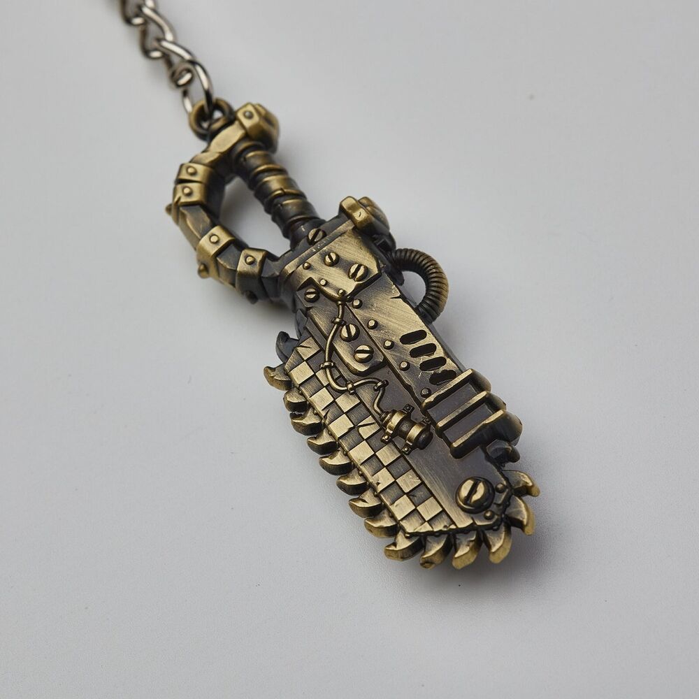 Ork Xenos Choppa Keychain - Starforged Warhammer 40K Weapon Replica