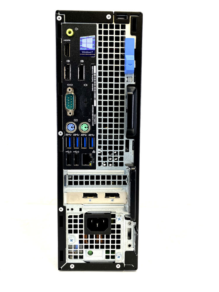Dell OptiPlex 7050 SFF Desktop with Intel i7-7700, 16GB RAM, 256GB M.2 SSD, Windows 10 Pro