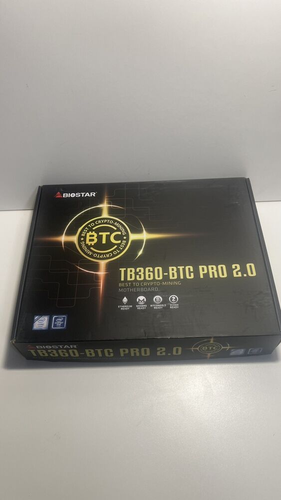 BIOSTAR TB360-BTC Pro 2.0 6Gb/s LGA1151 Intel Motherboard
