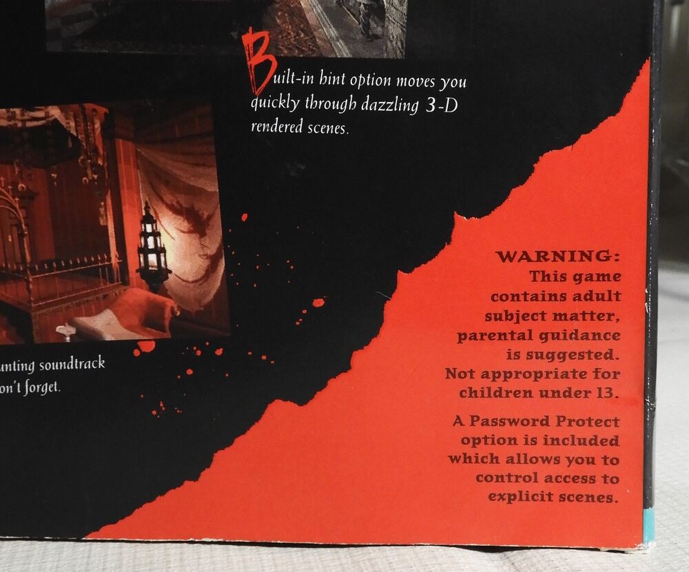 Phantasmagoria PC Game - 7 Disc Set by Sierra