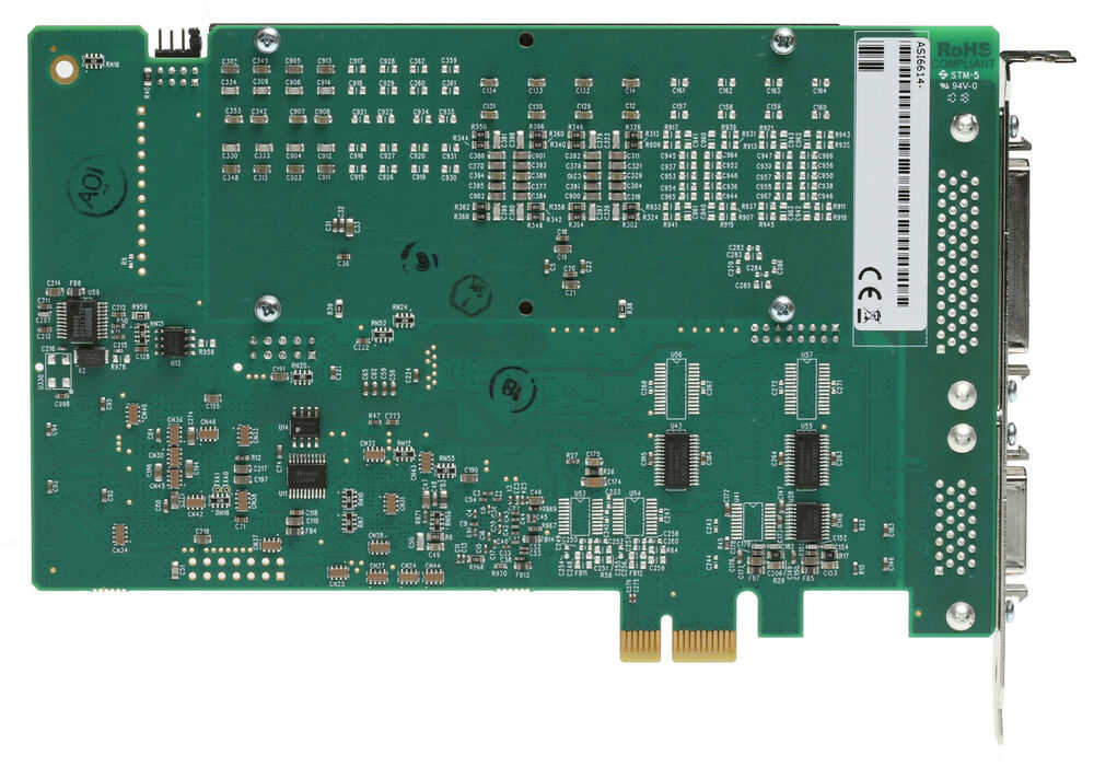 AudioScience ASI6614 PCIe AES Digital Sound Card - Balanced Multichannel Audio Solution