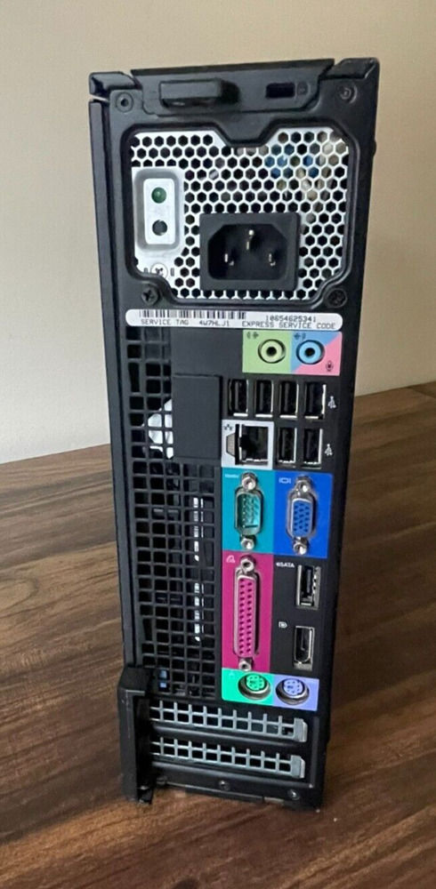 Dell Optiplex 900 USFF Desktop PC with Intel Core2 Duo 3.00GHz, 4GB RAM, 1TB HDD, DVDRW, Windows 10 Pro