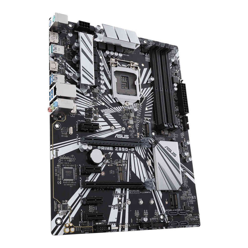 ASUS PRIME Z390-P Motherboard - Intel Z390 Chipset, LGA1151, ATX