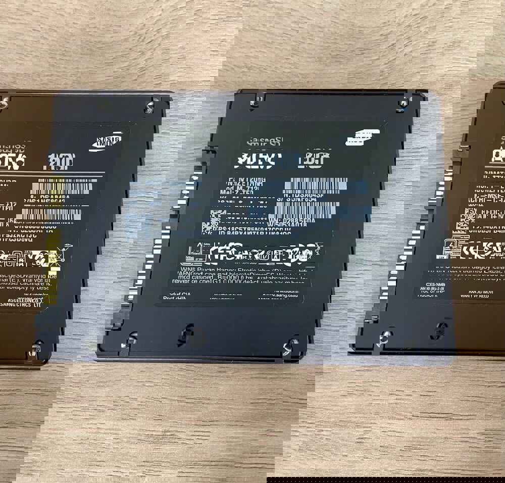 Samsung SSD EVO & PRO Series SATA Drives - 120GB, 250GB, 500GB Options