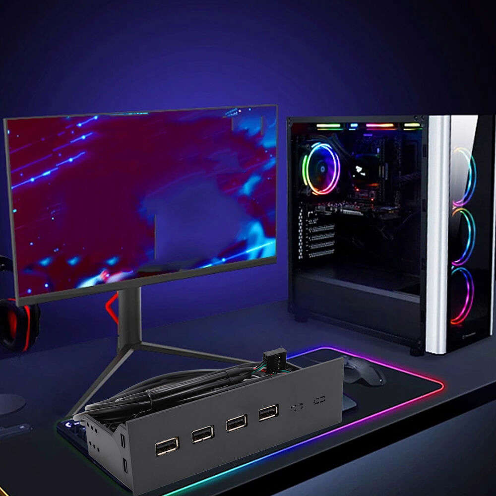 4-Port USB 3.0 Front Panel Hub with Optical Drive