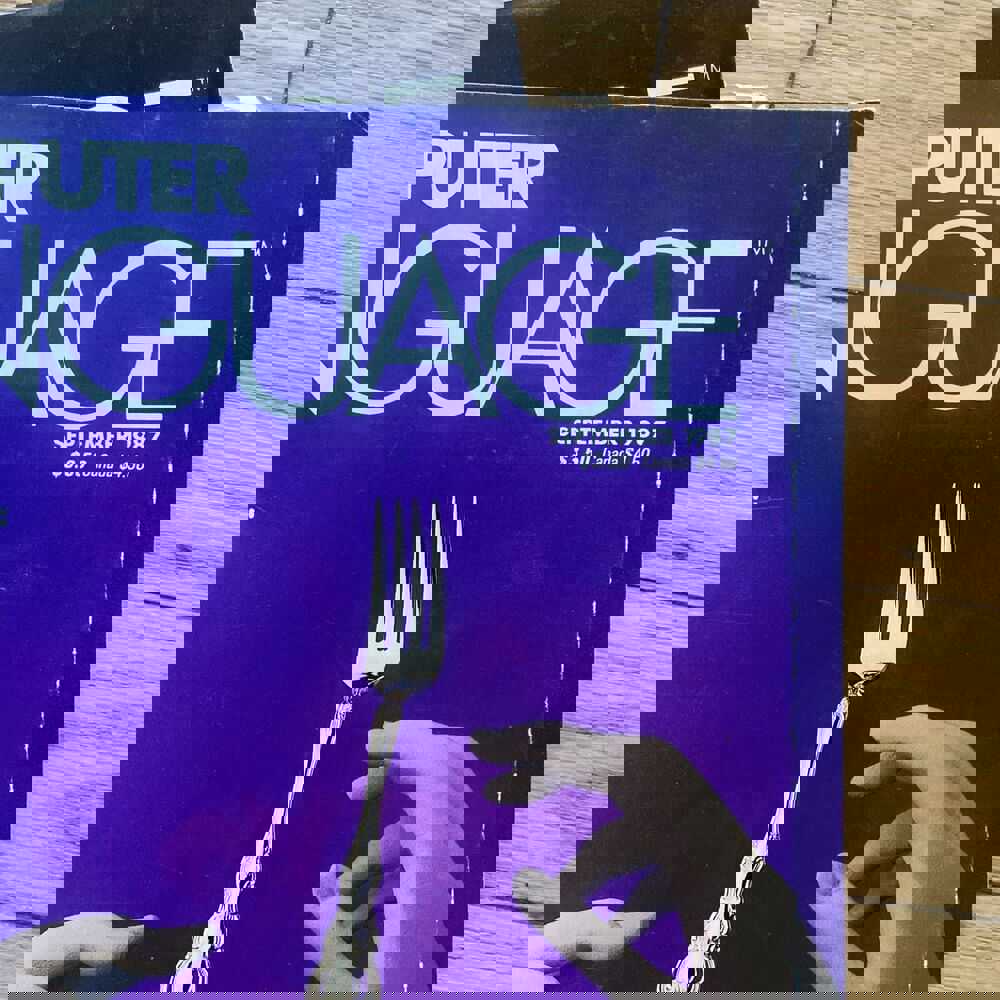 Vintage Computer Language Magazine Set 1987 - A Year of Tech History
