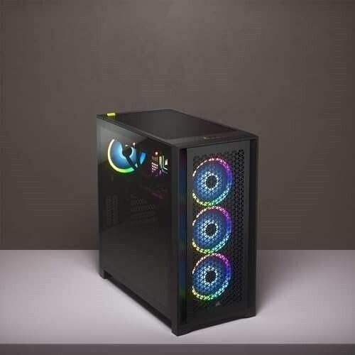 Corsair 4000D Airflow Mid-Tower ATX Case - High-Airflow, Tempered Glass, Two Fans