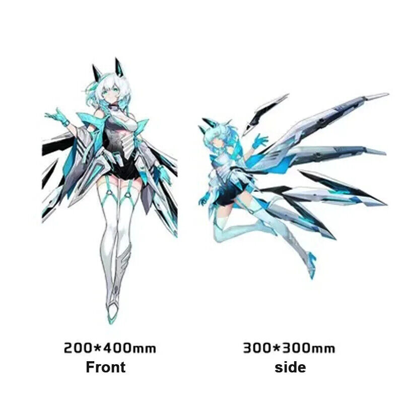 Customizable Anime Themed PC Case Decal