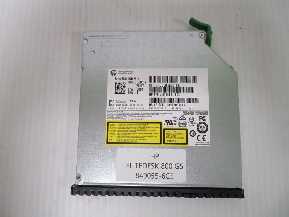 HP Elitedesk 800 G5 Super Multi DVD Writer Optical Drive