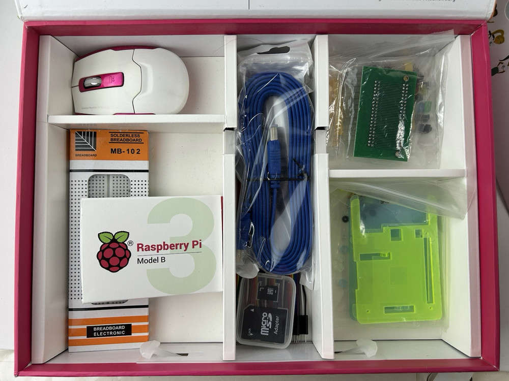 DIY Raspberry Pi 3 B Computer Kit - Boolean Girl Boolean Box