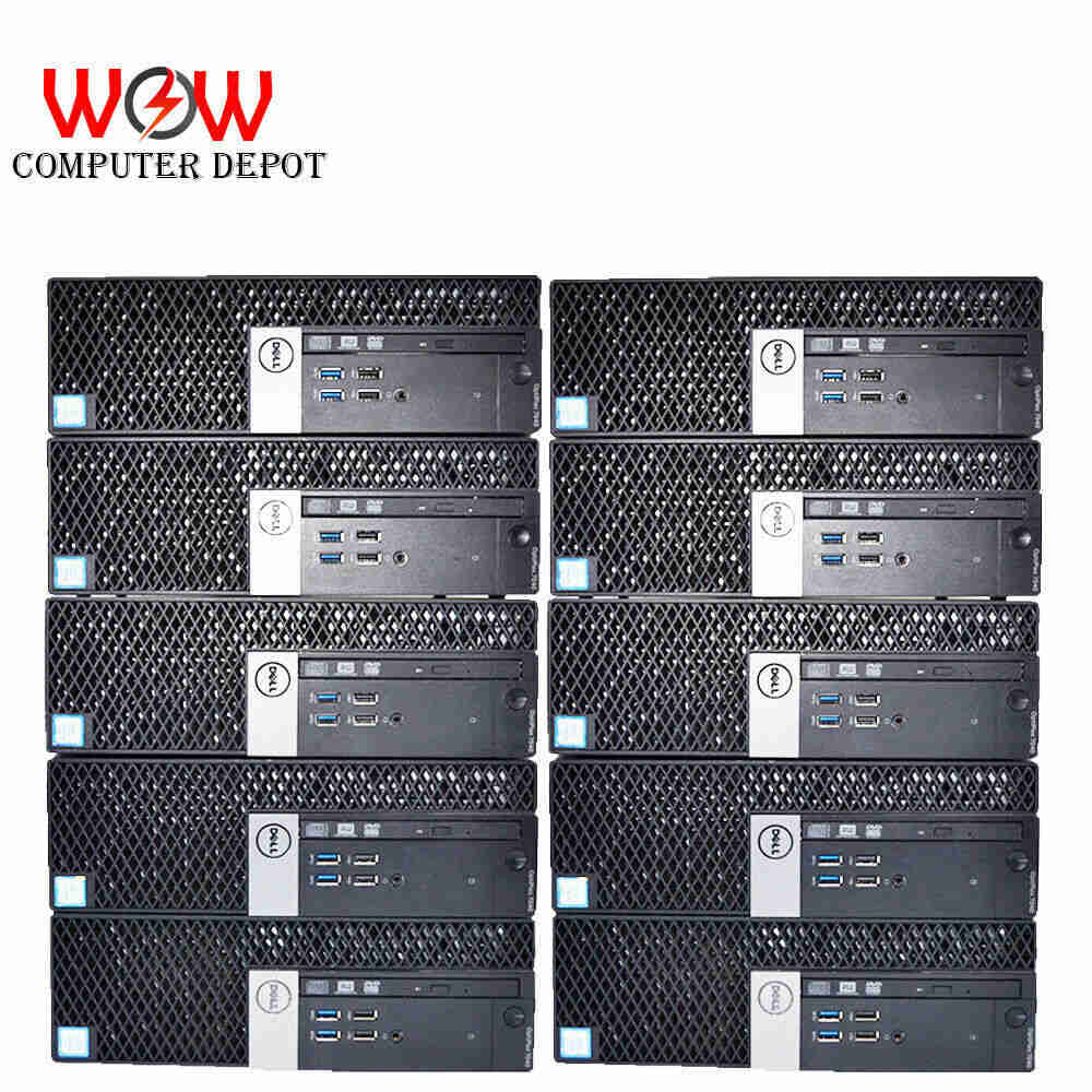 Dell Optiplex 7040 SFF Business Desktop PC with Intel i5, 16GB RAM, 512GB SSD