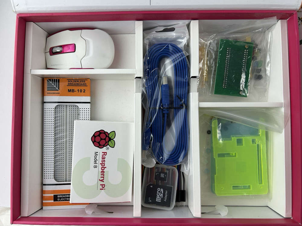 DIY Raspberry Pi 3 B Computer Kit - Boolean Girl Boolean Box