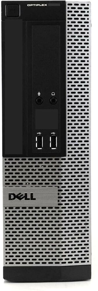 Dell Desktop PC with Intel i5, 8GB RAM, 256GB SSD, 22" LCD, DVD, WiFi - Windows 10 Pro
