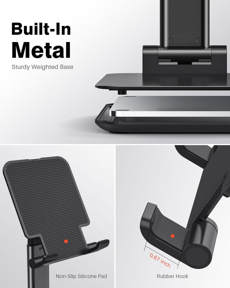 Adjustable Tablet Stand for Portable Monitors