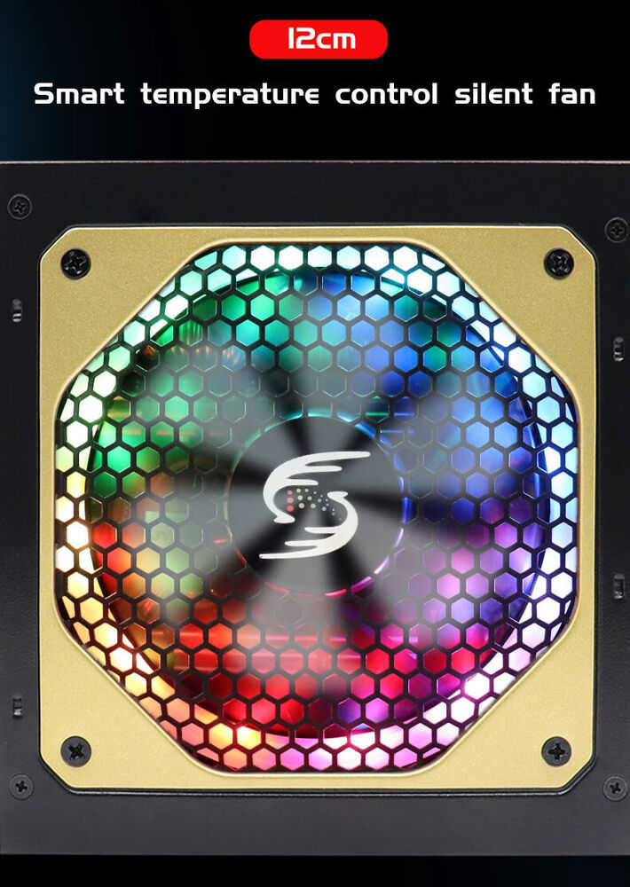 RGB Gaming 600W Full-Modular ATX Power Supply