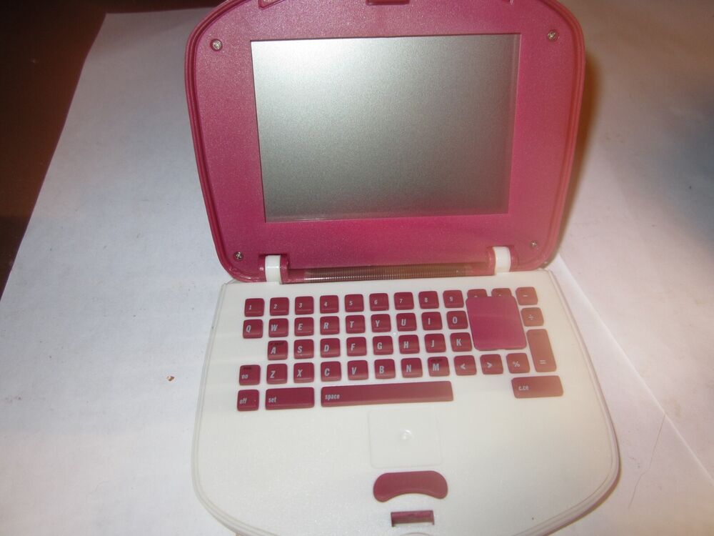 American Girl Doll with Laptop Computer and Biology Disc