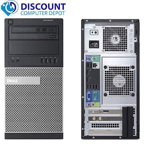 Dell Desktop Computer Tower - High-Performance Quad Core i5, 16GB RAM, 512GB SSD