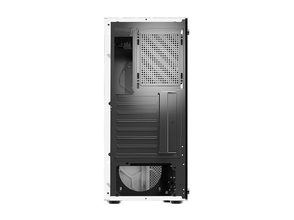 White USB 3.0 Steel/Tempered Glass ATX Mid Tower Computer Case DIYPC DIY-S08-W