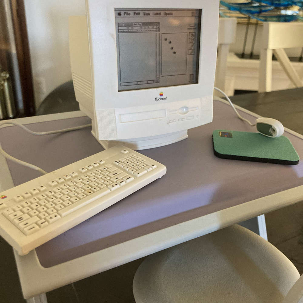 American Girl Computer Station and Dresser Toy Set