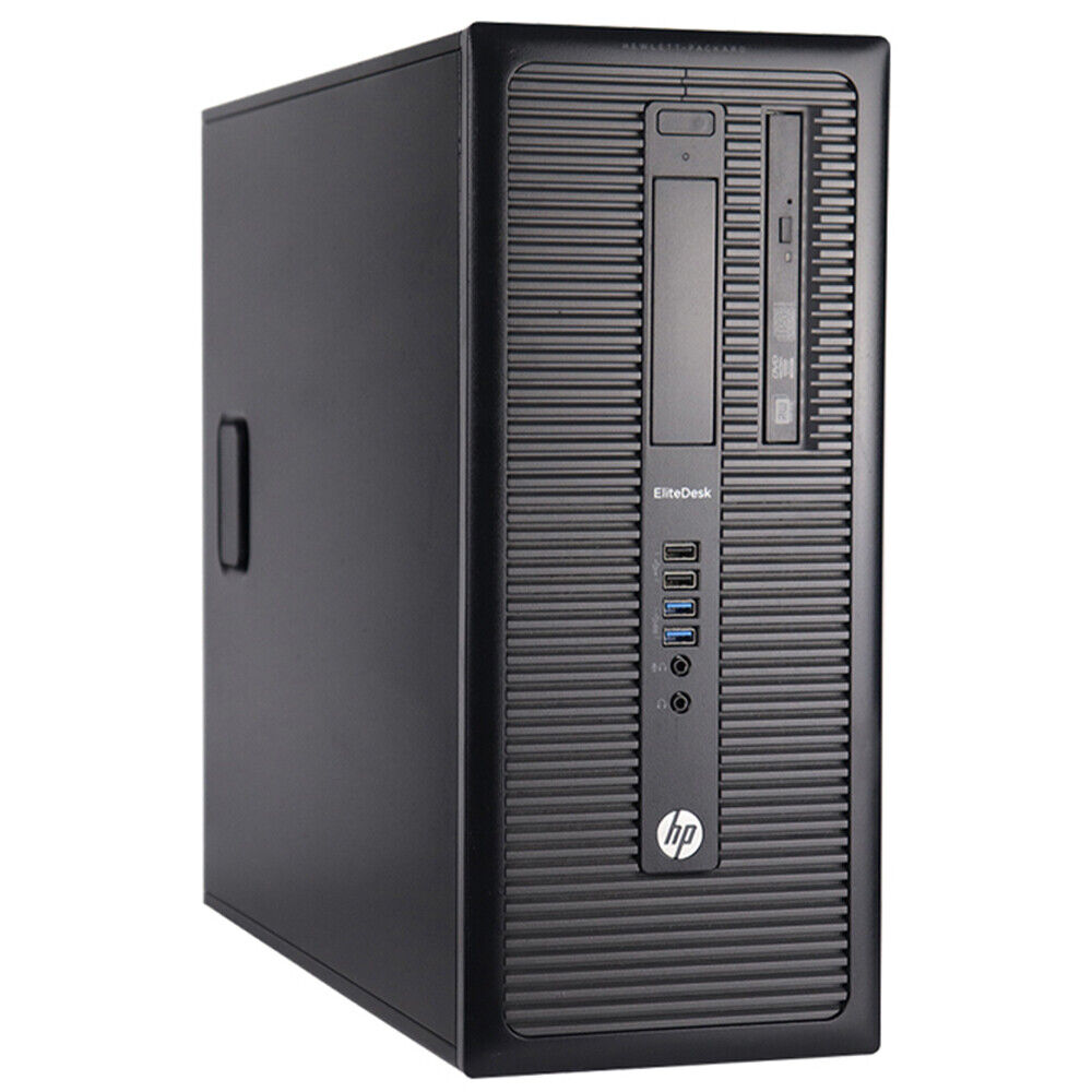 HP EliteDesk 800 G6 Mini PC, Intel i5, 16GB RAM, 512GB SSD + 2TB HDD, Dual Monitor Support, Windows 10 Pro