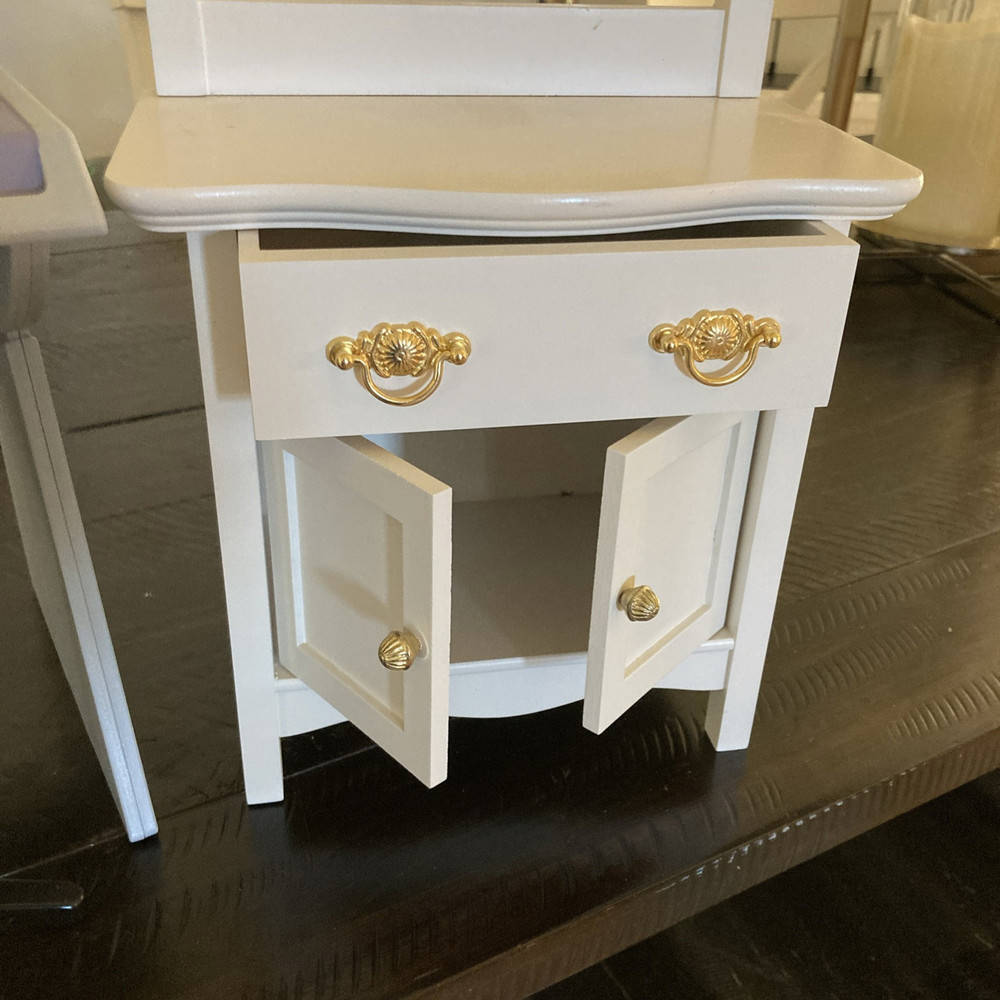 American Girl Computer Station and Dresser Toy Set