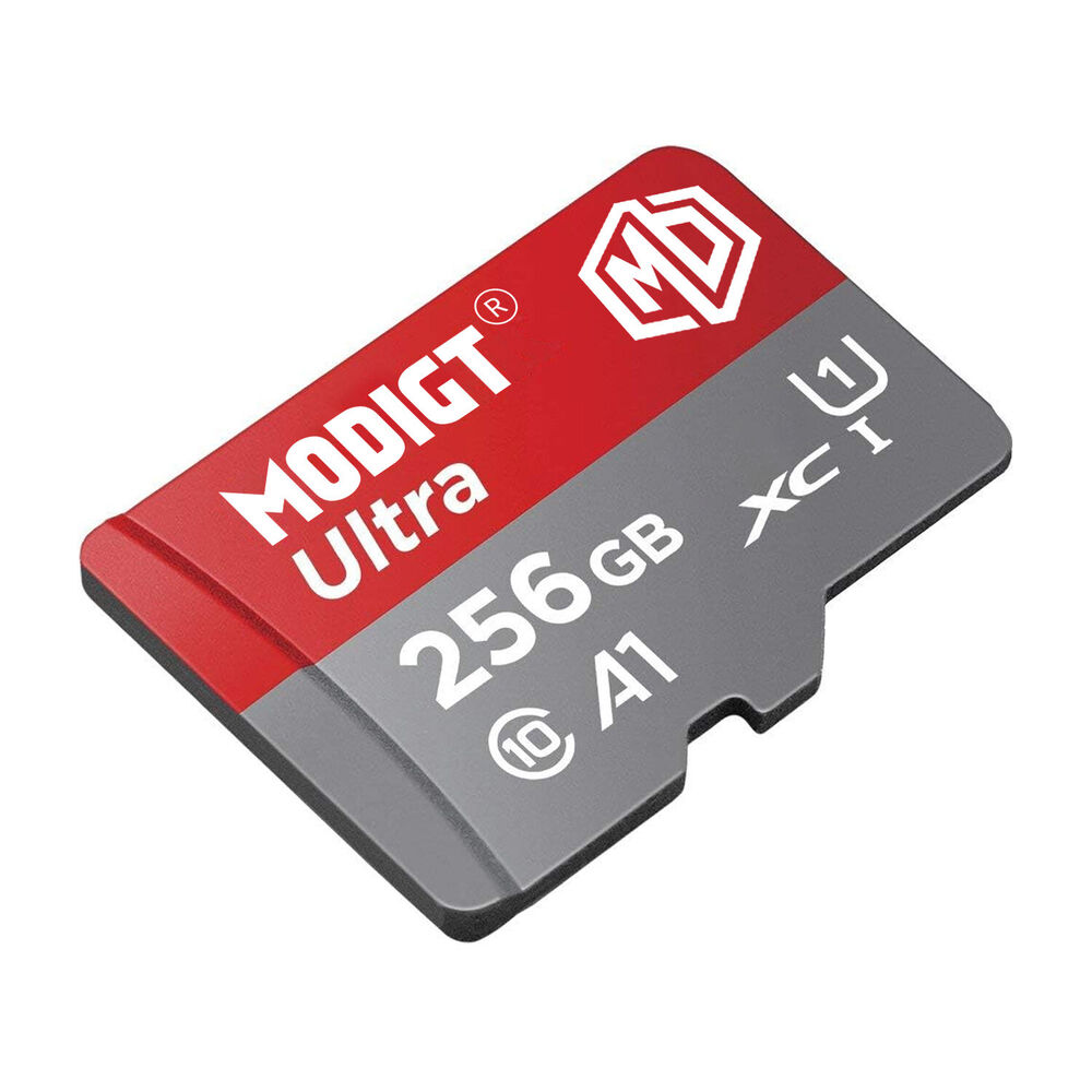 High-Speed Micro SD Memory Cards with Adapter - 32GB to 512GB