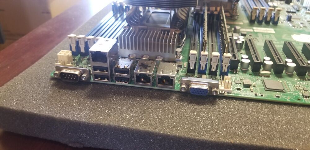 Supermicro X9DRX+-F Motherboard Bundle with Dual E5-2637 CPUs and 16GB DDR3 RAM
