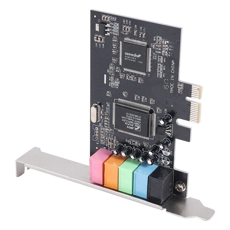High-Quality PCIe Sound Card 5.1 for Enhanced Audio Experience