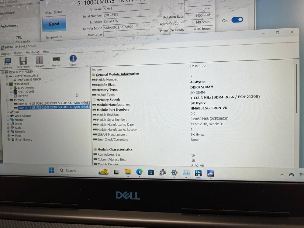 Dell G3 15 3579 Gaming Laptop - Powerful Performance for Gamers