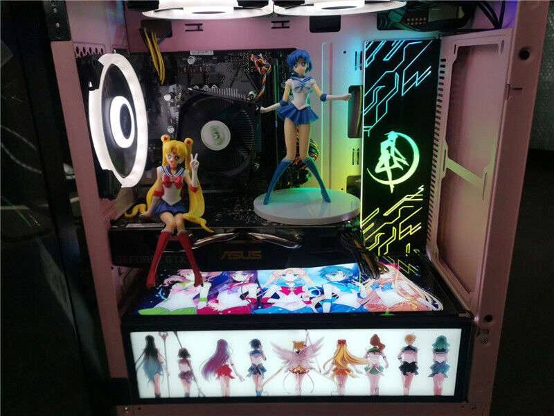 Custom Anime Light Board for PC Gaming Enthusiasts