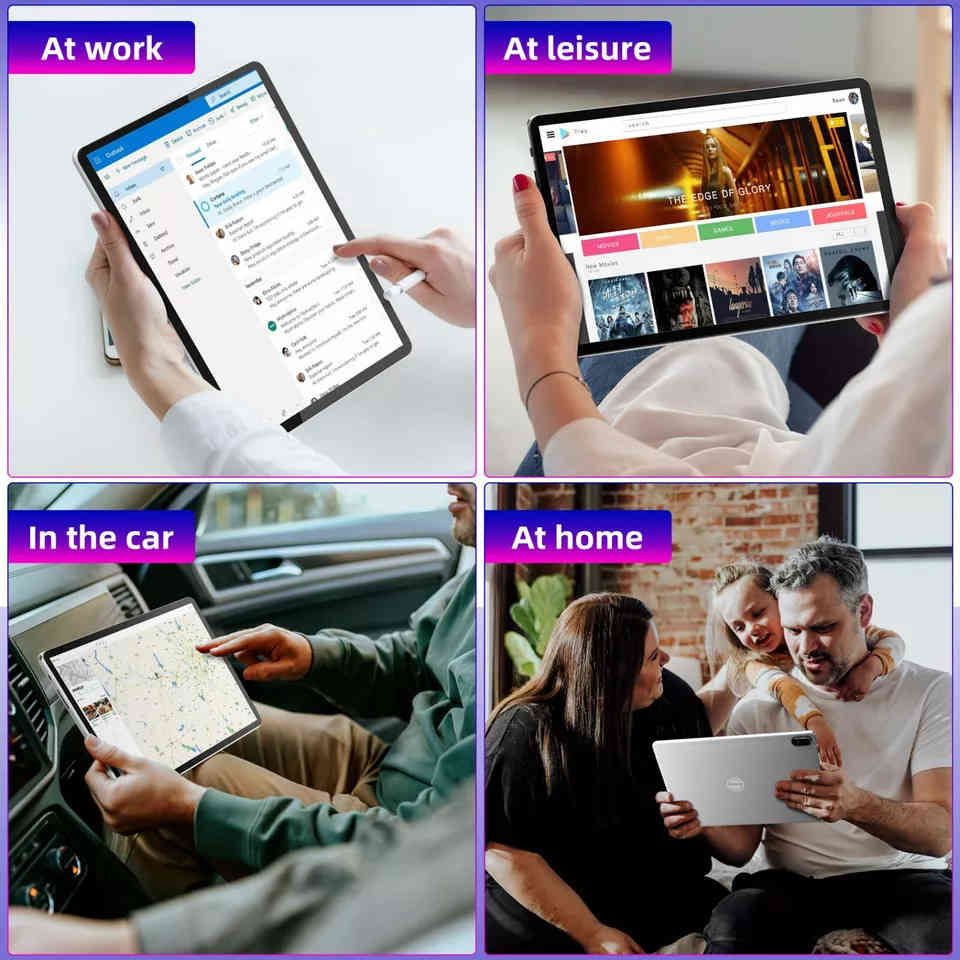 SGIN 10.1 Inch Android 12 Tablet with 4GB RAM and 64GB Storage