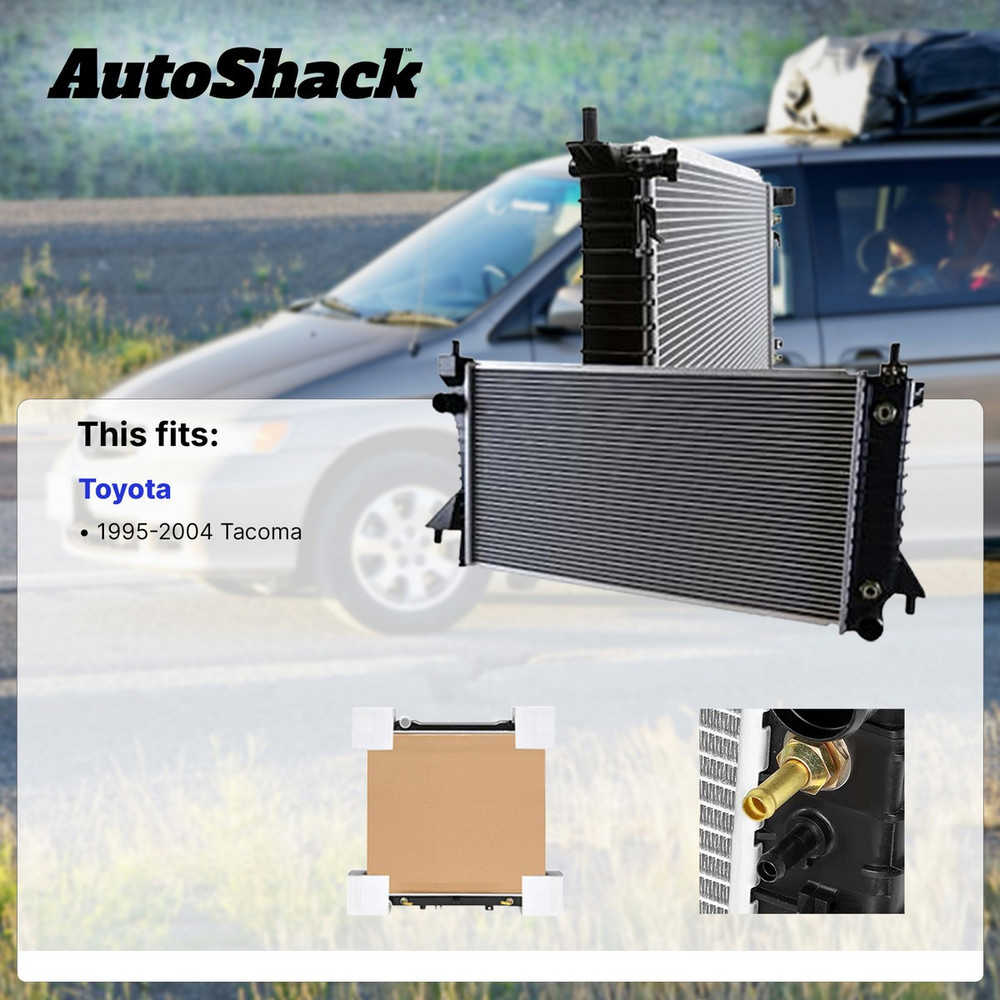 Upgraded Radiator for 1995-2004 Toyota Tacoma 2.4L, 2.7L, 3.4L V6