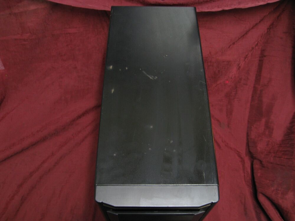 Retro Black DIY Gaming PC Case - 2000s Style