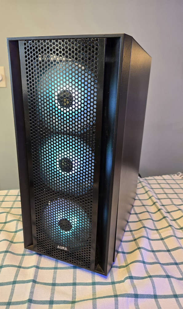 High-Performance Gaming Computer Prebuilt with i7, 1050Ti, 16GB RAM, 500GB SSD